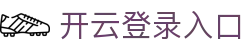 开云官网登录 - Kaiyun中国官方网站入口
